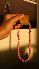 Set Alagoa Bracelet & Choker Pink
