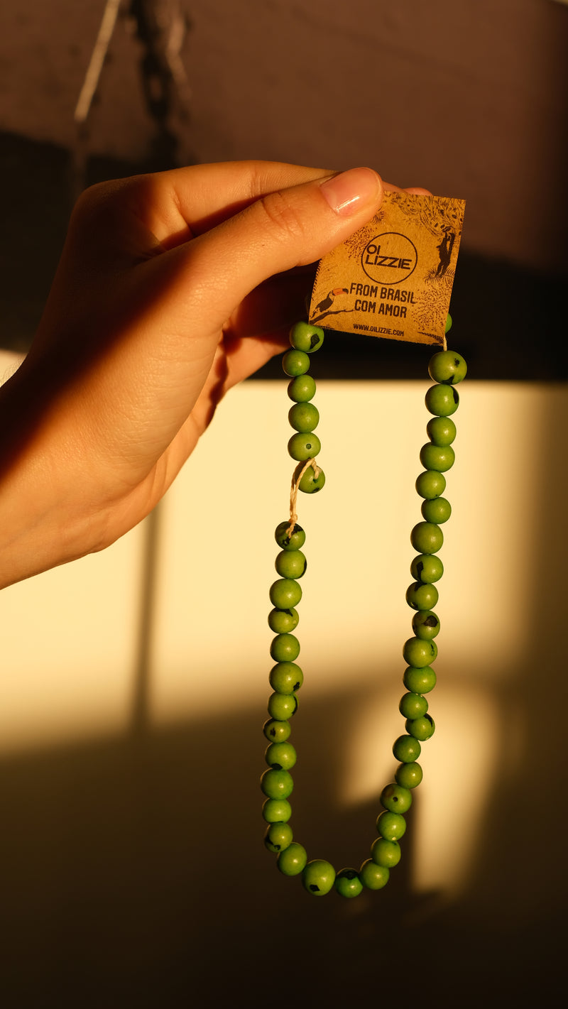 Set Rio de Janeiro Bracelet & Anklet green