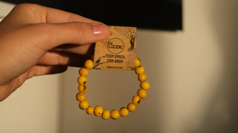 Sets Tocantins Bracelet & Choker Yellow